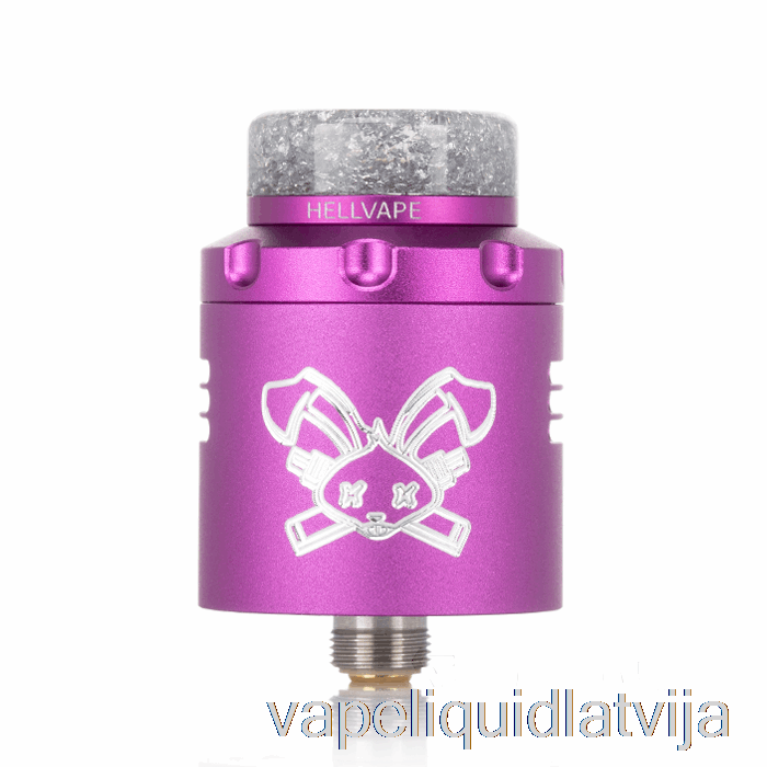 Hellvape Dead Rabbit V3 24mm Rda Purple Vape šķidrums